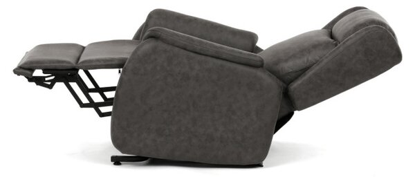 Polohovacie kreslo čierne, elektrické TV-L8902 BK3