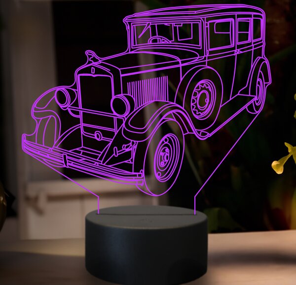 Beling 3D lampa,Praga Alfa, 7 farebná GF4