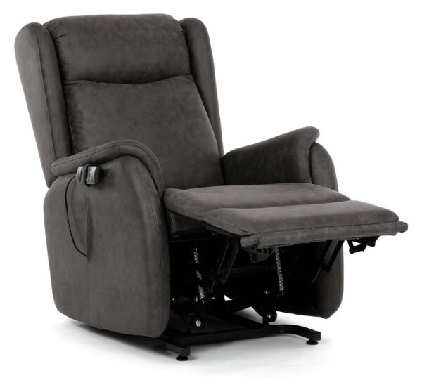 Polohovacie kreslo čierne, elektrické TV-L8902 BK3
