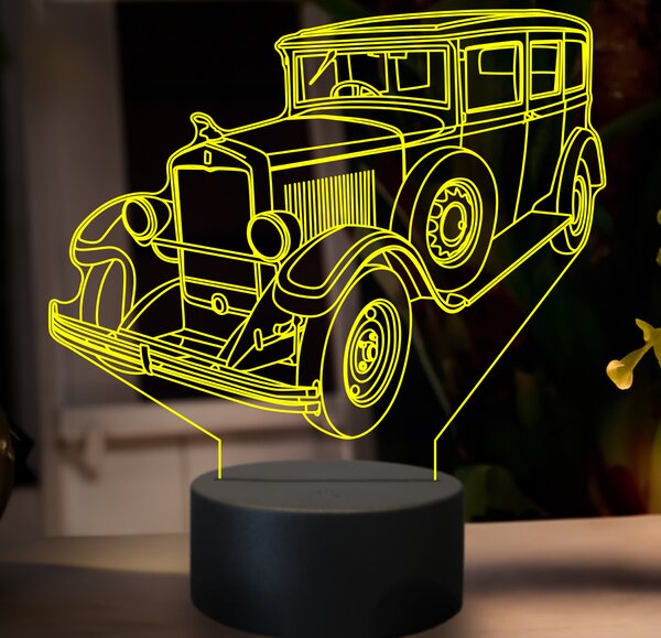 Beling 3D lampa,Praga Alfa, 7 farebná GF4