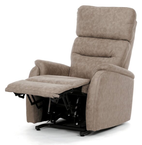 Polohovacie kreslo béžové, elektrické TV-L8904 LAN3