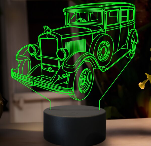 Beling 3D lampa,Praga Alfa, 7 farebná GF4
