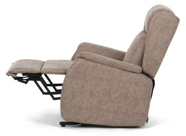 Polohovacie kreslo béžové, elektrické TV-L8902 LAN3