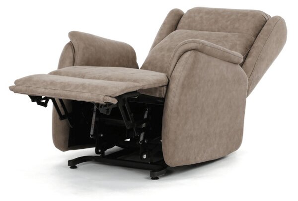 Polohovacie kreslo béžové, elektrické TV-L8902 LAN3