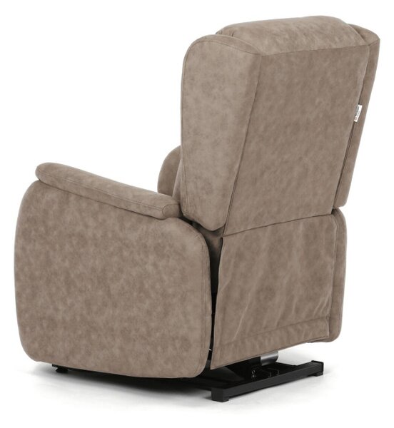 Polohovacie kreslo béžové, elektrické TV-L8902 LAN3