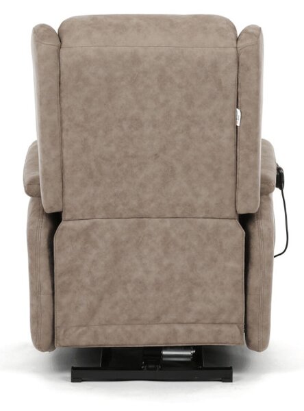 Polohovacie kreslo béžové, elektrické TV-L8902 LAN3
