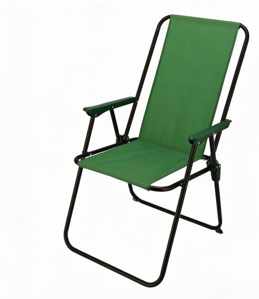 Záhradná skladacia stolička VERDE zelená