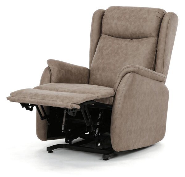 Polohovacie kreslo béžové, elektrické TV-L8902 LAN3