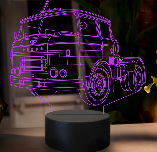 Beling 3D lampa,Praga S5T-2-TN, 7 farebná GF9