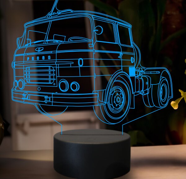 Beling 3D lampa,Praga S5T-2-TN, 7 farebná GF9