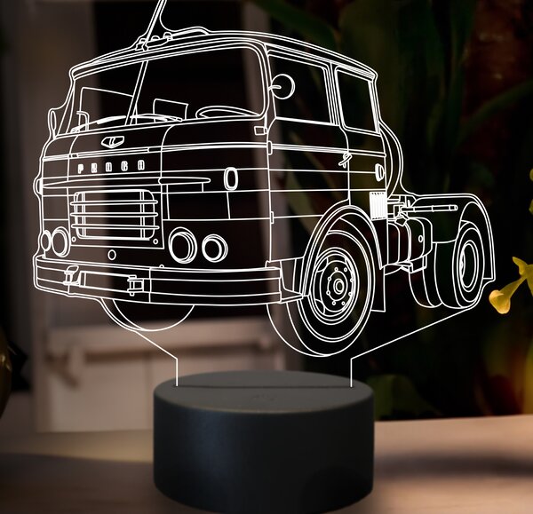 Beling 3D lampa,Praga S5T-2-TN, 7 farebná GF9