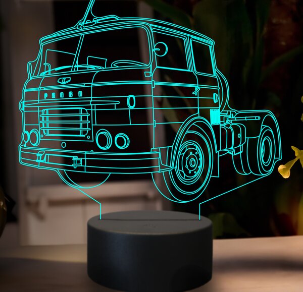 Beling 3D lampa,Praga S5T-2-TN, 7 farebná GF9