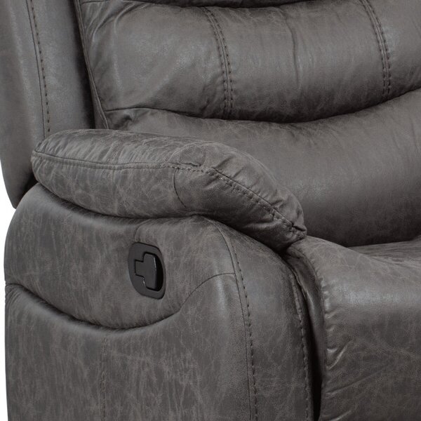 Polohovacie kreslo sivé TV-4086 GREY