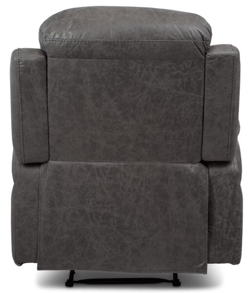 Polohovacie kreslo sivé TV-4086 GREY