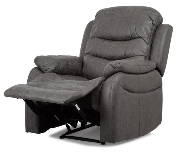 Polohovacie kreslo sivé TV-4086 GREY