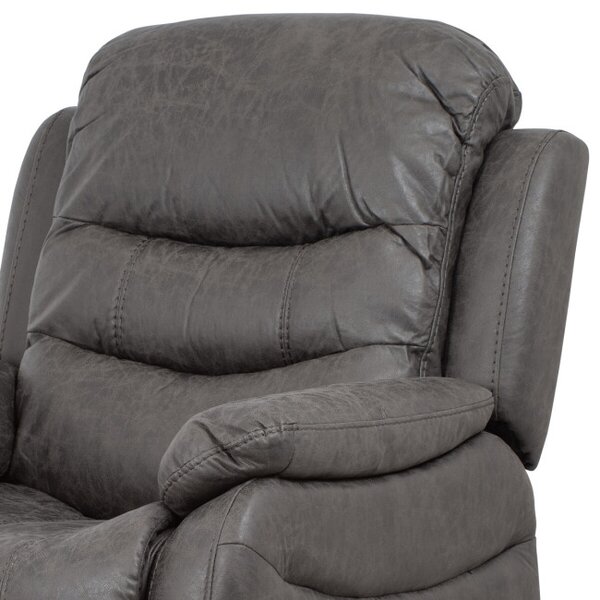 Polohovacie kreslo sivé TV-4086 GREY
