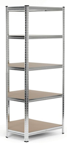 Regál 75x180x75 cm strieborný AUR-G2075 SIL