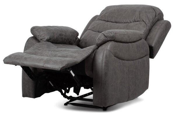 Polohovacie kreslo sivé TV-4086 GREY