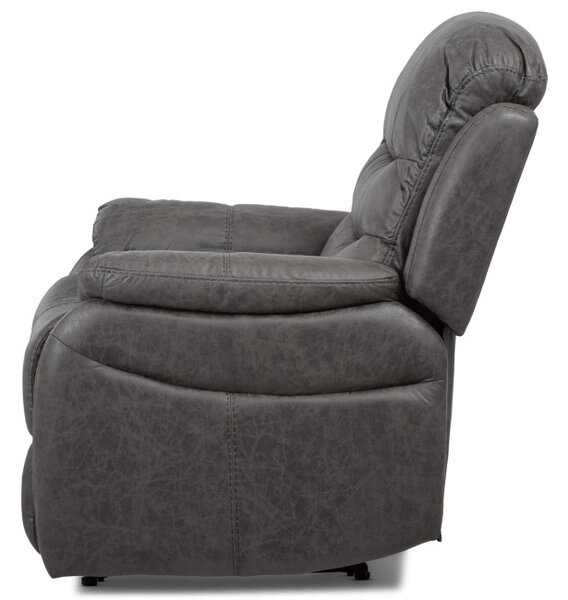 Polohovacie kreslo sivé TV-4086 GREY