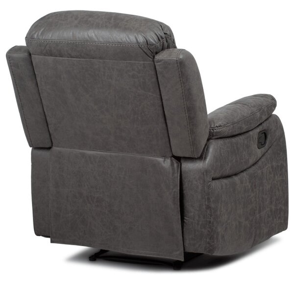 Polohovacie kreslo sivé TV-4086 GREY