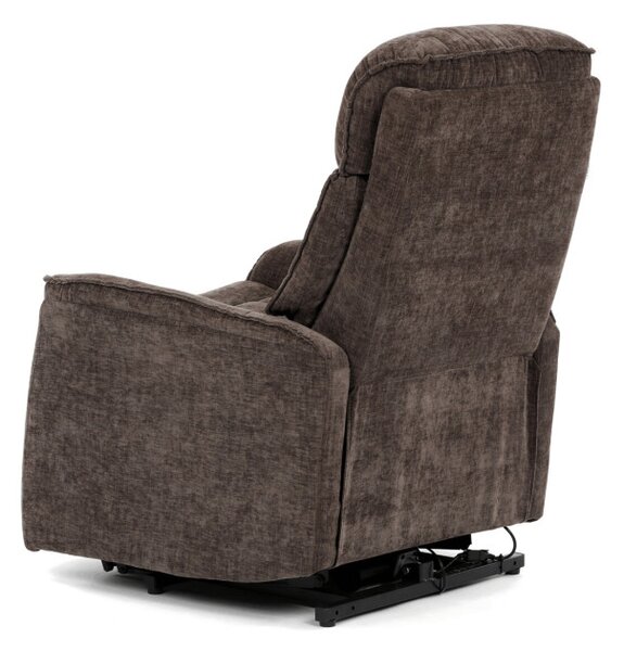 Polohovacie kreslo hnedé, elektrické TV-H9727 BR2