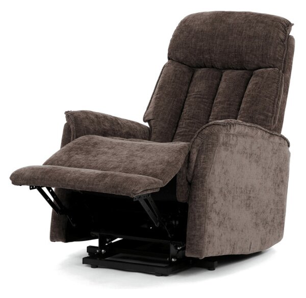 Polohovacie kreslo hnedé, elektrické TV-H9727 BR2