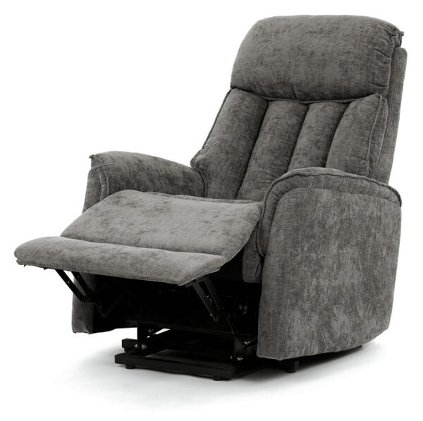 Polohovacie kreslo sivé, elektrické TV-H9727 GREY2