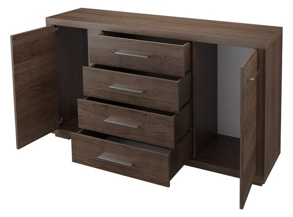 Mirjan24 Komoda 2D4S Kelly KL03, Farby:: santana 5902928805208