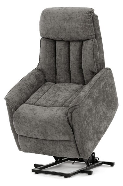 Polohovacie kreslo sivé, elektrické TV-H9727 GREY2