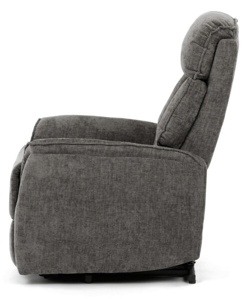 Polohovacie kreslo sivé, elektrické TV-H9727 GREY2