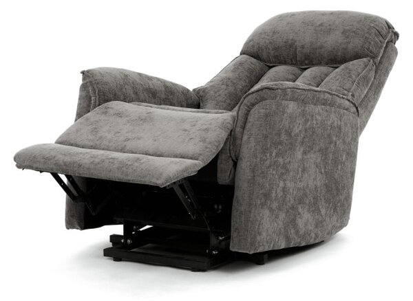 Polohovacie kreslo sivé, elektrické TV-H9727 GREY2