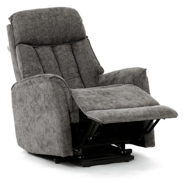Polohovacie kreslo sivé, elektrické TV-H9727 GREY2