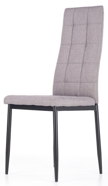 Jedálenská stolička SCK-292 sivá/čierna