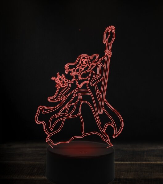 Beling 3D lampa, aegwynn, 7 Farebná V1LO