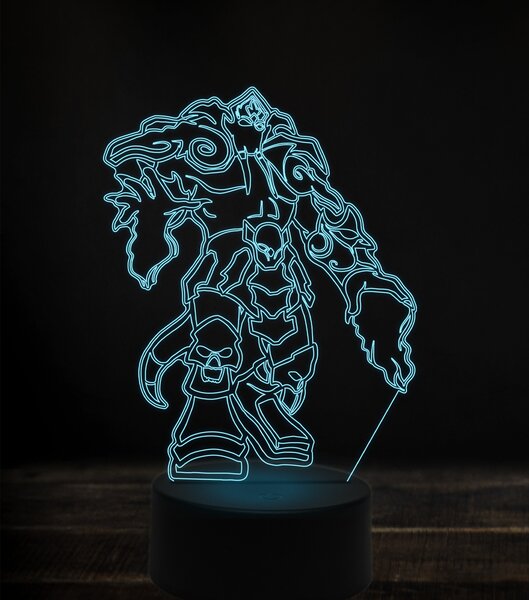 Beling 3D lampa, archimonde, 7 Farebná V1LR
