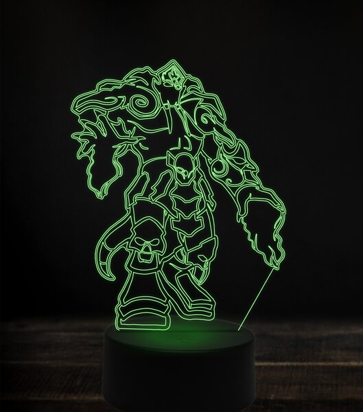 Beling 3D lampa, archimonde, 7 Farebná V1LR