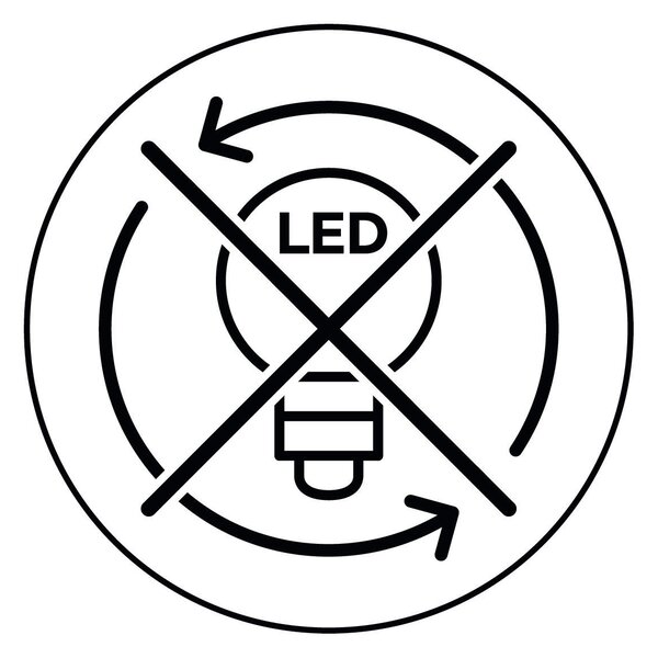 STOLNÁ LED LAMPA, 27/8,5/20,5 cm - Interiérové svietidlá
