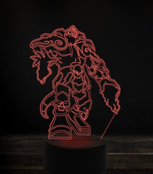 Beling 3D lampa, archimonde, 7 Farebná V1LR