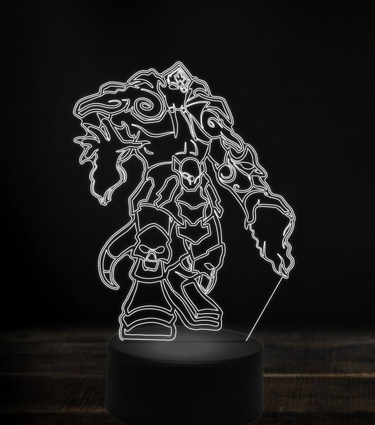 Beling 3D lampa, archimonde, 7 Farebná V1LR