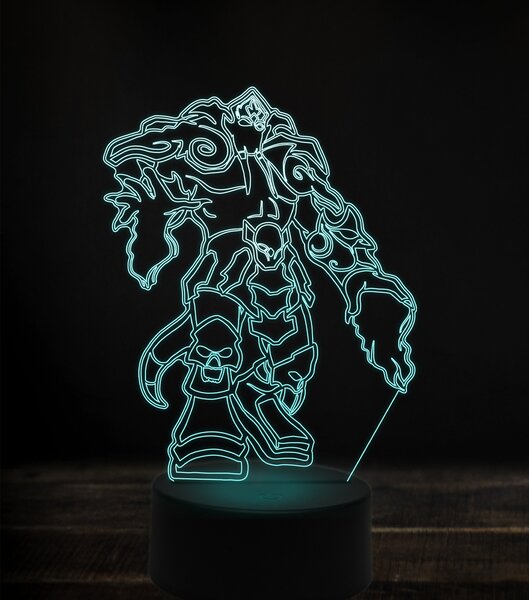 Beling 3D lampa, archimonde, 7 Farebná V1LR