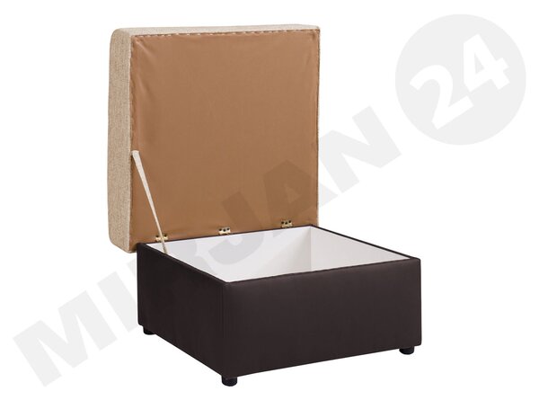 Mirjan24 Taburetka Alaska, Dostupné poťahy: ekokoža Soft 066 + Lawa 01 5902928051872
