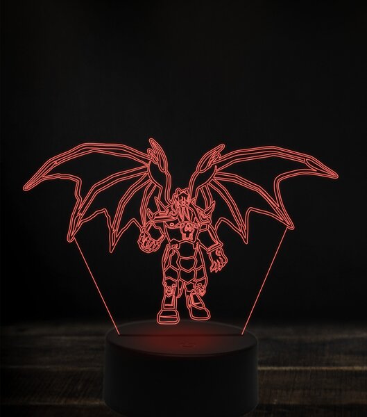 Beling 3D lampa, kil jaeden, 7 Farebná V1LF