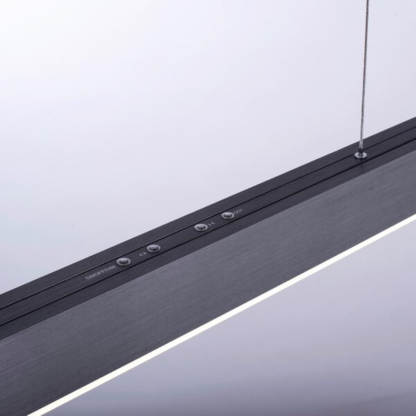 ZÁVESNÉ LED SVIETIDLO, 120-200/5,5/110-200 cm - Interiérové svietidlá