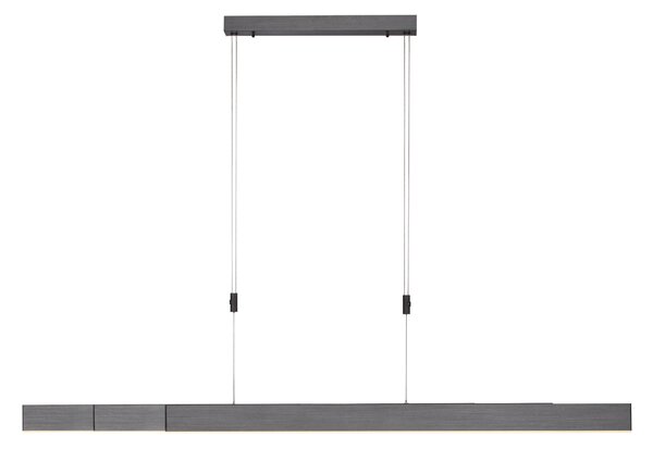 ZÁVESNÉ LED SVIETIDLO, 120-200/5,5/110-200 cm - Interiérové svietidlá