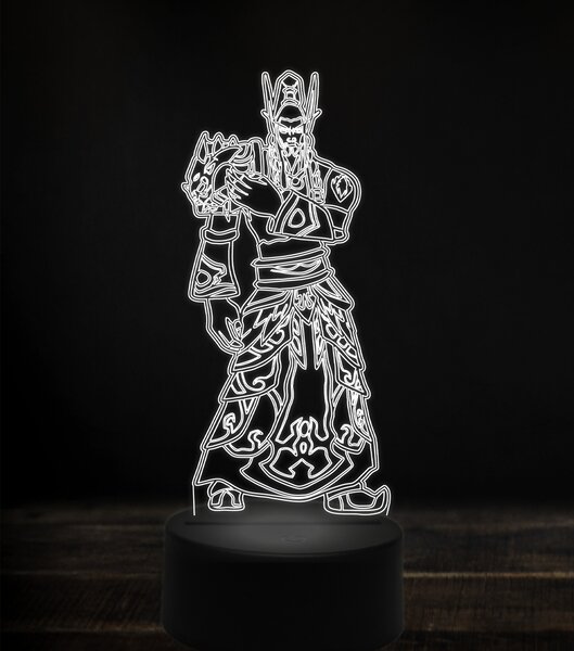 Beling 3D lampa, nozdormu, 7 Farebná V1LX