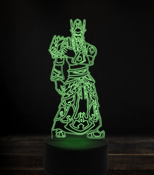 Beling 3D lampa, nozdormu, 7 Farebná V1LX