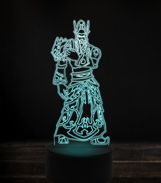 Beling 3D lampa, nozdormu, 7 Farebná V1LX