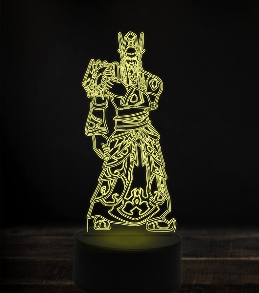 Beling 3D lampa, nozdormu, 7 Farebná V1LX