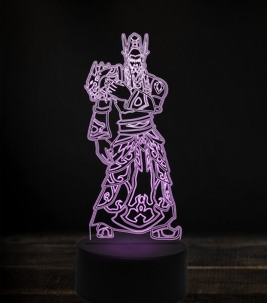 Beling 3D lampa, nozdormu, 7 Farebná V1LX