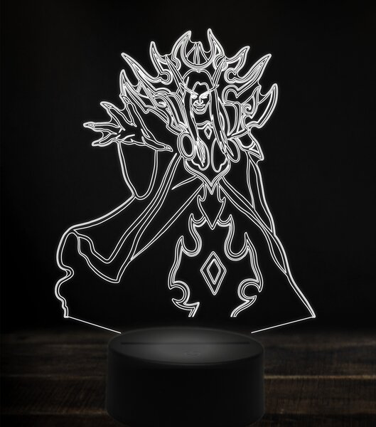 Beling 3D lampa, sunstrider, 7 Farebná V1P